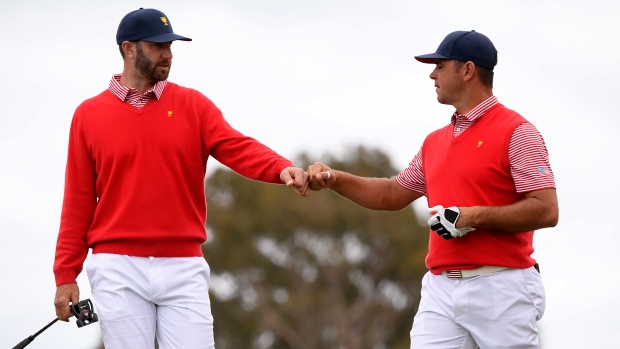 Dustin Johnson Gary Woodland, The Canadian Press Dustin Johnson Gary Woodland