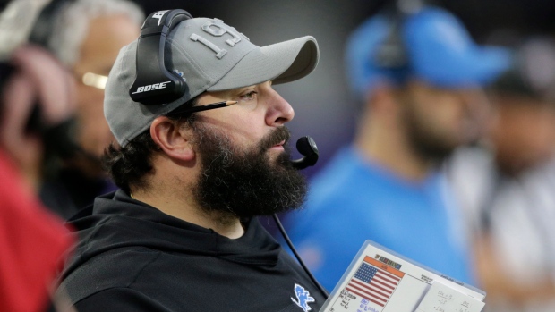 Matt Patricia, The Canadian Press Matt Patricia