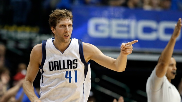 Dirk Nowitzki, The Canadian Press Dirk Nowitzki