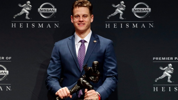 Joe Burrow, The Canadian Press Joe Burrow