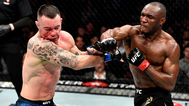 Colby Covington (left) and Kamaru Usman, The Canadian Press Colby Covington (left) and Kamaru Usman