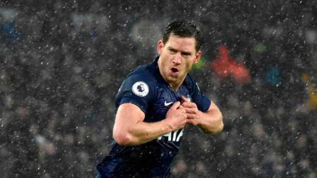 Jan Vertonghen, The Canadian Press Jan Vertonghen