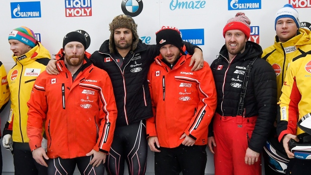 Justin Kripps Ryan Sommer Cameron Stones Benjamin Coakwell , The Canadian Press Justin Kripps Ryan Sommer Cameron Stones Benjamin Coakwell