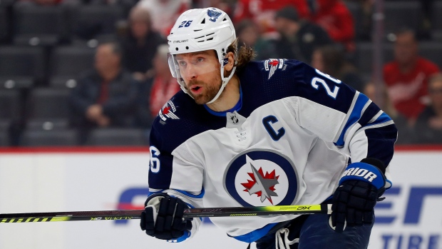 Blake Wheeler, The Canadian Press Blake Wheeler
