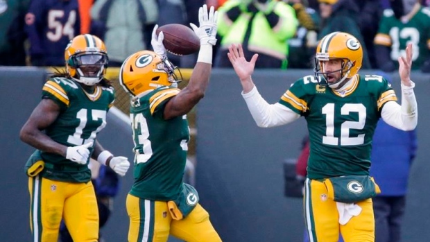 Aaron Jones Aaron Rodgers, The Canadian Press Aaron Jones Aaron Rodgers