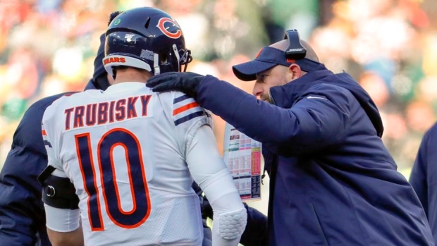 Mitch Trubisky Matt nagy, The Canadian Press Mitch Trubisky Matt nagy