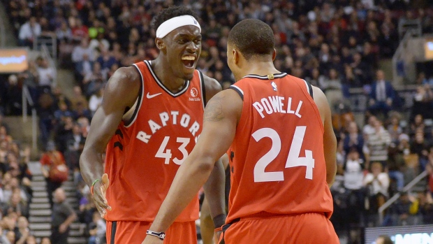 Pascal Siakam Norman Powell, The Canadian Press Pascal Siakam Norman Powell