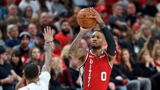 Damian Lillard, The Canadian Press Damian Lillard