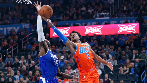Patrick Patterson and Shai Gilgeous-Alexander, The Canadian Press Patrick Patterson and Shai Gilgeous-Alexander
