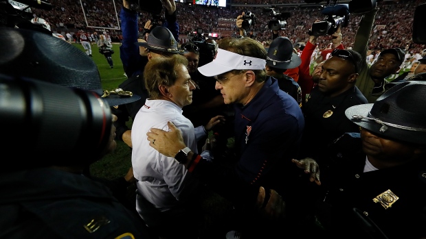 Nick Saban and Gus Malzahn