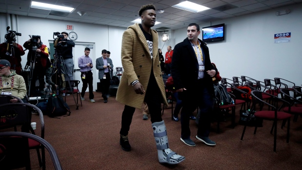 Dwayne Haskins, The Canadian Press Dwayne Haskins