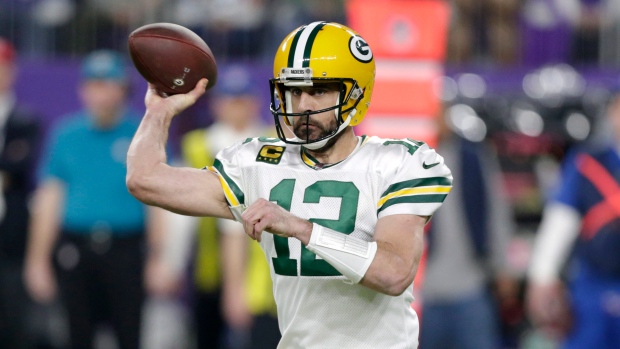 Aaron Rodgers, The Canadian Press Aaron Rodgers