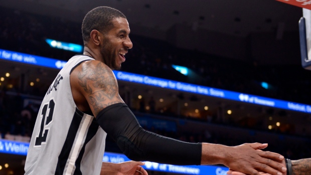 LaMarcus Aldridge, The Canadian Press LaMarcus Aldridge