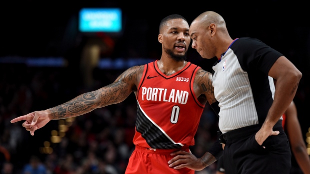 Damian Lillard, The Canadian Press Damian Lillard
