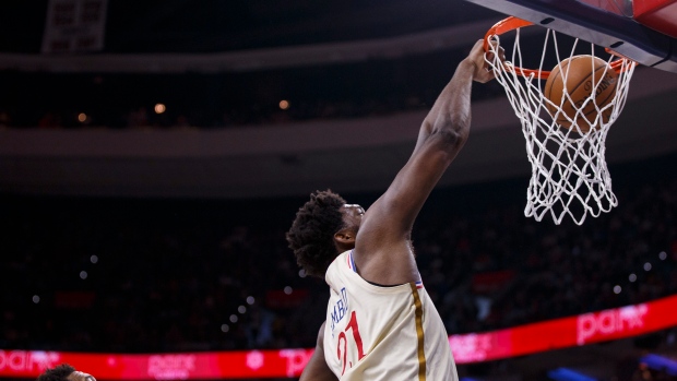 Joel Embiid, The Canadian Press Joel Embiid