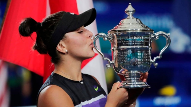 Bianca Andreescu, The Canadian Press Bianca Andreescu