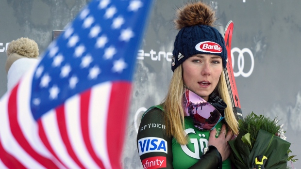 Mikaela Shiffrin , The Canadian Press Mikaela Shiffrin