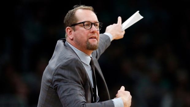Nick Nurse, The Canadian Press Nick Nurse