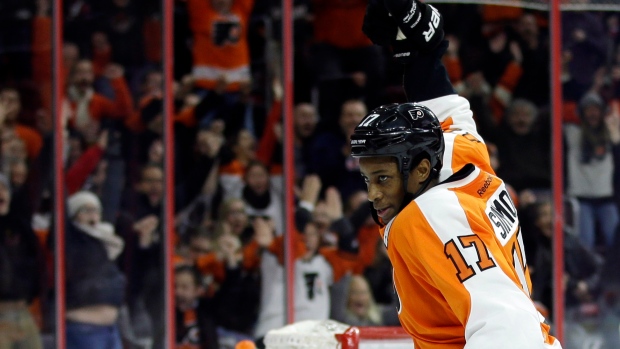 Wayne Simmonds celebrates 