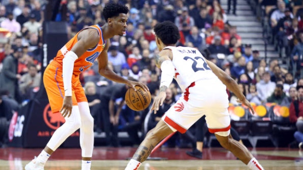 Shai Gilgeous-Alexander and Patrick McCaw