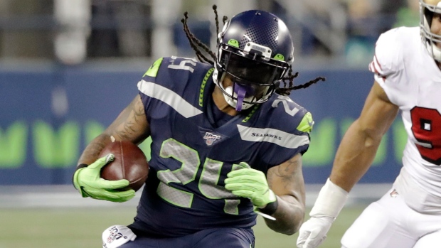 Marshawn Lynch, The Canadian Press Marshawn Lynch