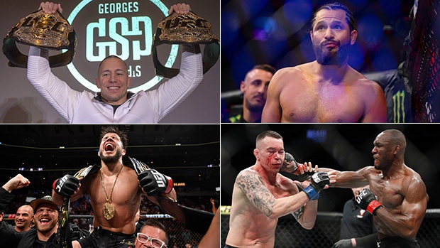 Georges St-Pierre Jorge Masvidal Henry Cejudo Kamaru Usman Colby Covington, The Canadian Press Georges St-Pierre Jorge Masvidal Henry Cejudo Kamaru Usman Colby Covington