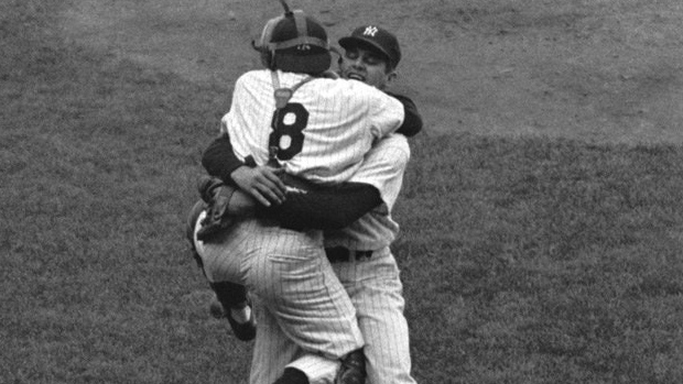 Don Larsen and Yogi Berra