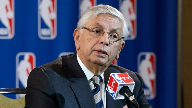 David Stern, The Canadian Press David Stern