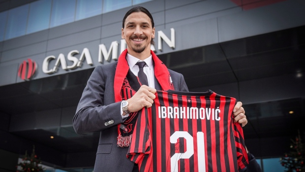 Zlatan Ibrahimovic, The Canadian Press Zlatan Ibrahimovic