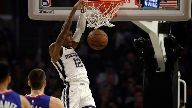Ja Morant, The Canadian Press Ja Morant