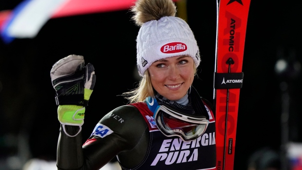 Mikaela Shiffrin, The Canadian Press Mikaela Shiffrin