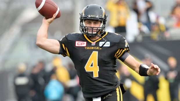 Zach Collaros, The Canadian Press Zach Collaros