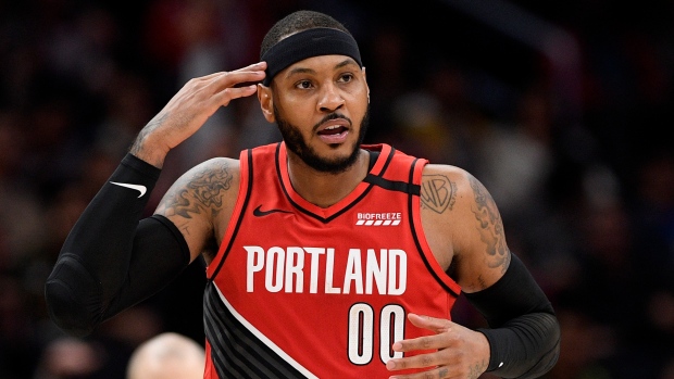 Carmelo Anthony to rest Saturday vs. Portland