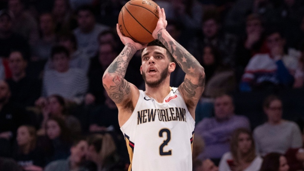 Lonzo ball sales new orleans pelicans