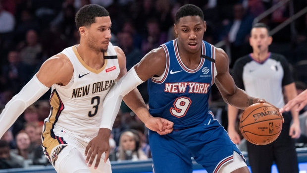 Josh Hart RJ Barrett, The Canadian Press Josh Hart RJ Barrett