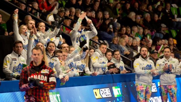 Europe Celebrates at Continental Cup , Curling Canada Europe Celebrates at Continental Cup