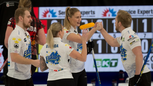 Europe Celebrates , Curling Canada Europe Celebrates