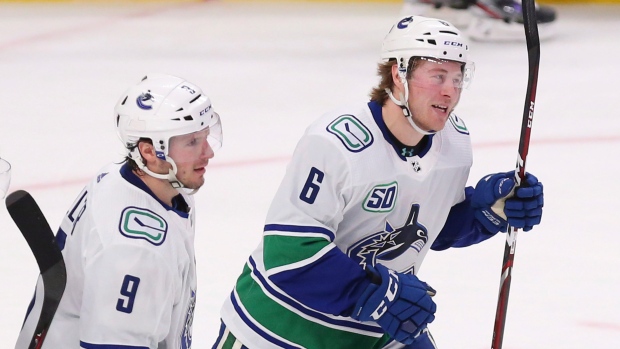 Brock Boeser, The Canadian Press Brock Boeser