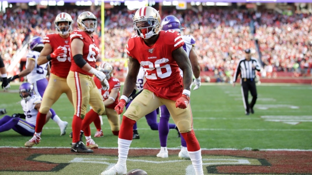 Tevin Coleman, The Canadian Press Tevin Coleman