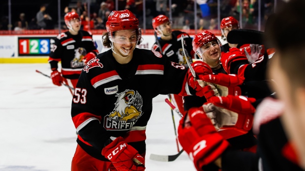 Moritz Seider , Grand Rapids Griffins (@GriffinsHockey) Moritz Seider