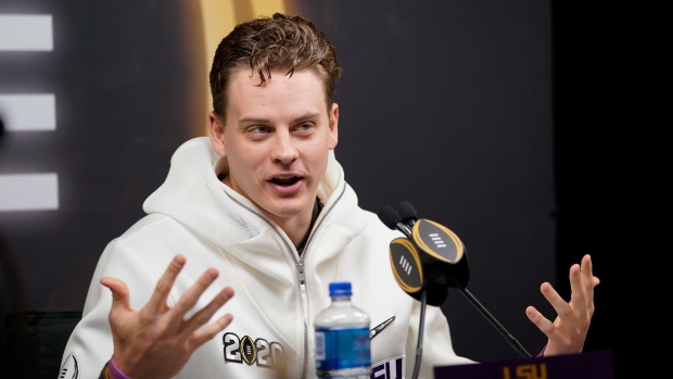 Joe Burrow, The Canadian Press Joe Burrow