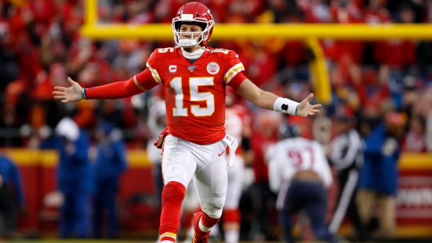 Patrick Mahomes, The Canadian Press Patrick Mahomes
