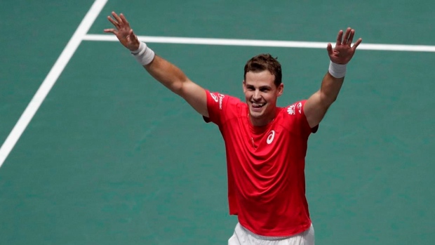 Vasek Pospisil, The Canadian Press Vasek Pospisil