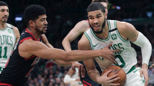 Chandler Hutchison Jayson Tatum, The Canadian Press Chandler Hutchison Jayson Tatum