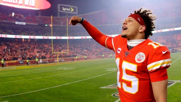 Patrick Mahomes, The Canadian Press Patrick Mahomes