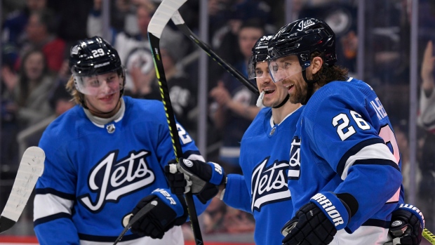 Blake Wheeler, The Canadian Press Blake Wheeler