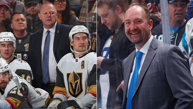 Gerard Gallant and Peter DeBoer , Getty Images Gerard Gallant and Peter DeBoer
