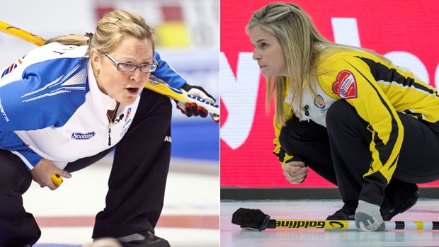 Kelly Scott and Jennifer Jones , Curling Canada Kelly Scott and Jennifer Jones