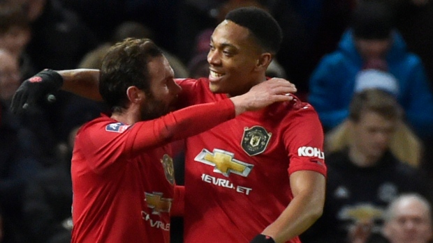 Juan Mata, Anthony Martial , The Canadian Press Juan Mata, Anthony Martial
