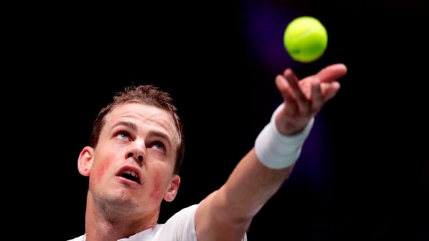Vasek Pospisil, The Canadian Press Vasek Pospisil
